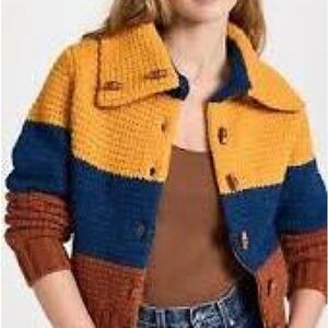 Re/Done Multicolor Knit Sweater new size large